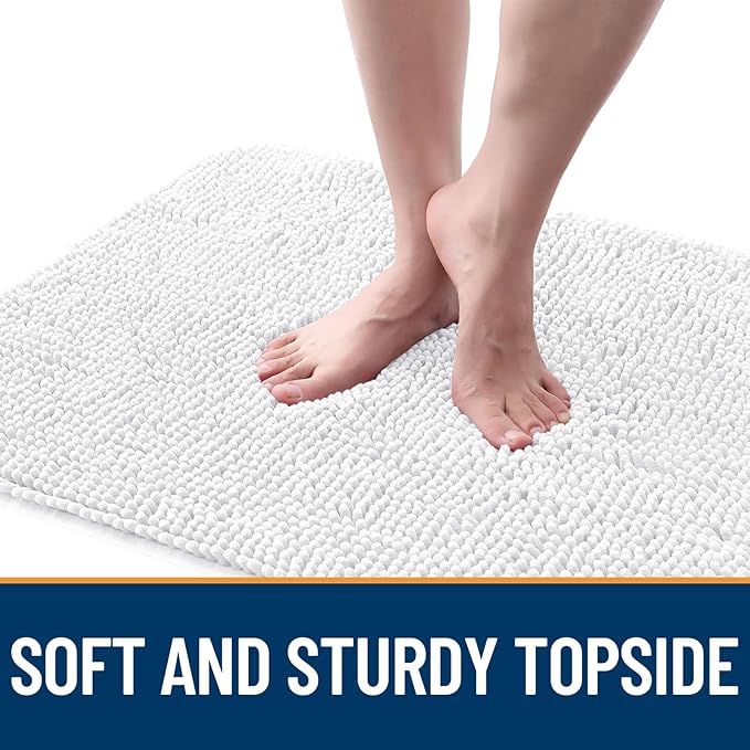 OLANLY Dog Door Mat for Muddy Paws 40x24, Absorbs Moisture and Dirt, Absorbent - Image 4