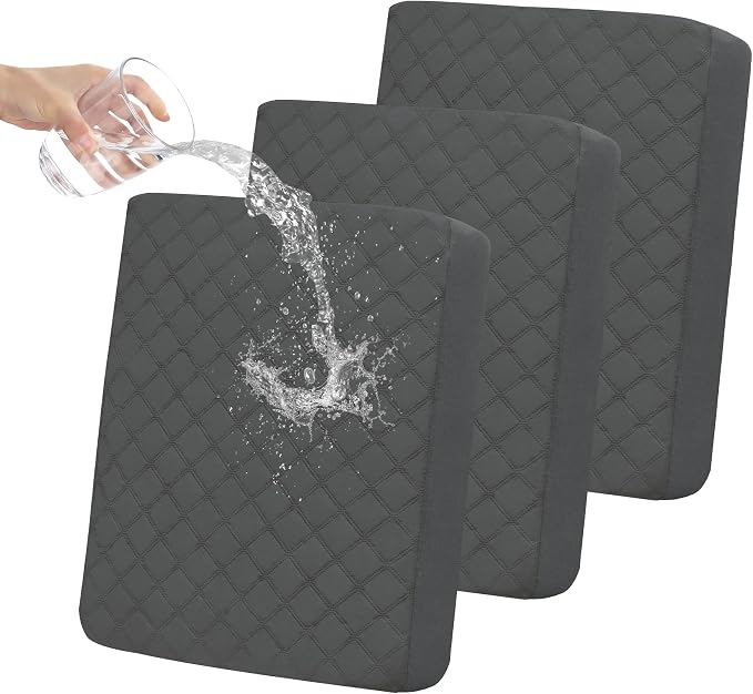 Easy-Going Waterproof Couch Cushion Covers, Non-Slip Leakproof Sofa Seat by Easy-Going