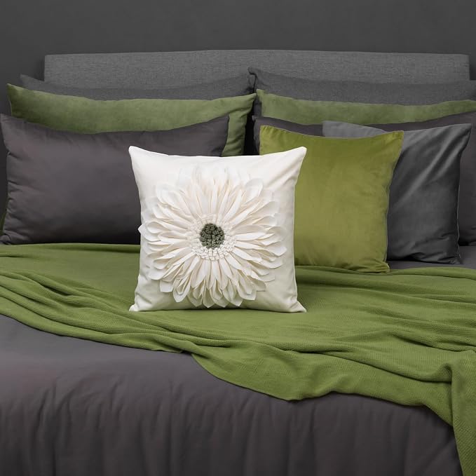 OiseauVoler 3D Sunflower Handmade Throw Pillow Covers Decorative Floral - Image 7
