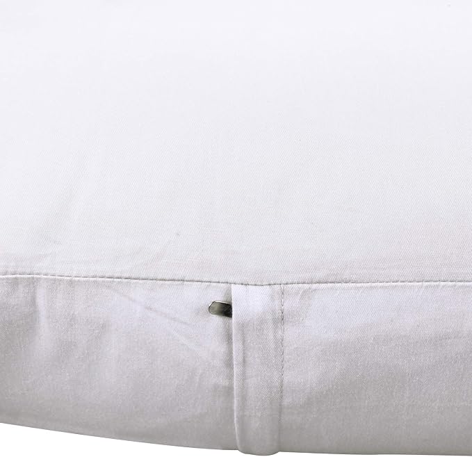 Thmyo 4-Pack 100% Cotton Lumbar Comfortable Solid Decorative Throw Pillow Case - Image 9