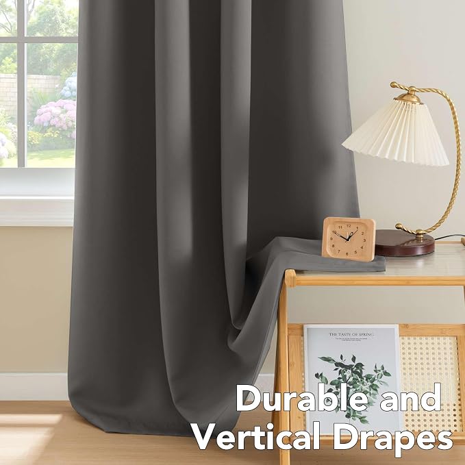 H.VERSAILTEX Premium Blackout Thermal Insulated Room Darkening Curtains - Image 8
