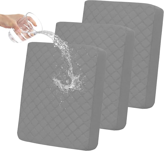 Easy-Going Waterproof Couch Cushion Covers, Non-Slip Leakproof Sofa Seat by Easy-Going