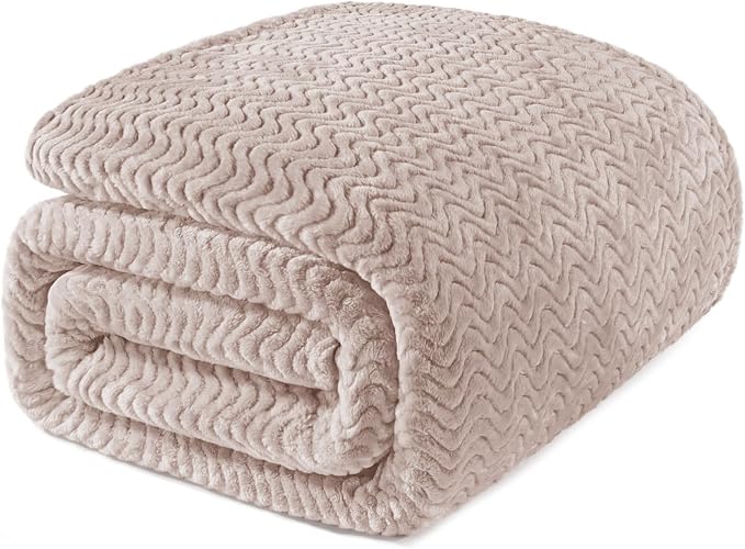 Exclusivo Mezcla Twin Blanket for Bed, Cozy Lightweight Fleece Blankets for All by ExclusivoMezcla