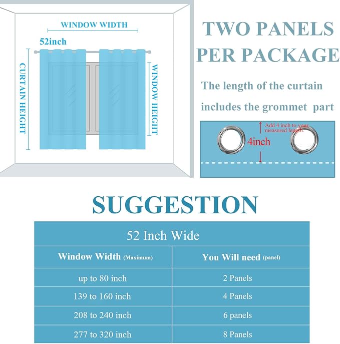 Pink and Purple Curtains 63 Inch Length 2 panels, Full Light Blocking Ombre - Image 9