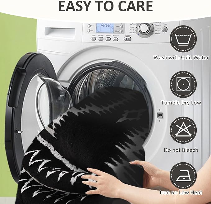 VClife Boho Couch Cover Chenille Sofa Cover - Image 5