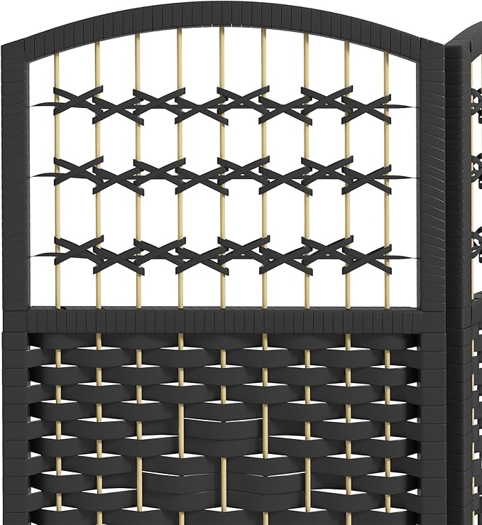 HOMCOM 3 Panel Room Divider, Folding Privacy Screen, 5.6' Room Separator - Image 6