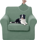 U-NICE HOME 2 Pieces Chair Covers Stretch Couch Cover Sofa Cover Washable Chair by U-NICEHOME