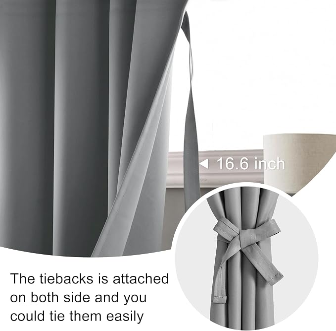 JIUZHEN Short Curtains Half Window Curtains - Image 6
