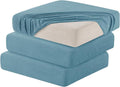 Hokway 3 Piece Couch Cushion Slipcovers Stretch Reversible Cushion Replacement by Hokway