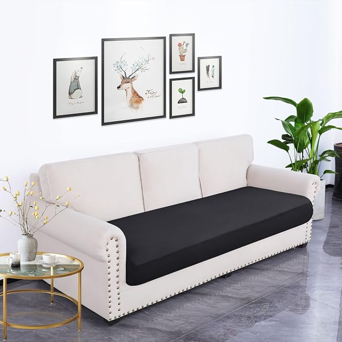 hyha Waterproof Couch Cushion Covers, Stretch Sofa Couch Seat Slipcover - Image 7