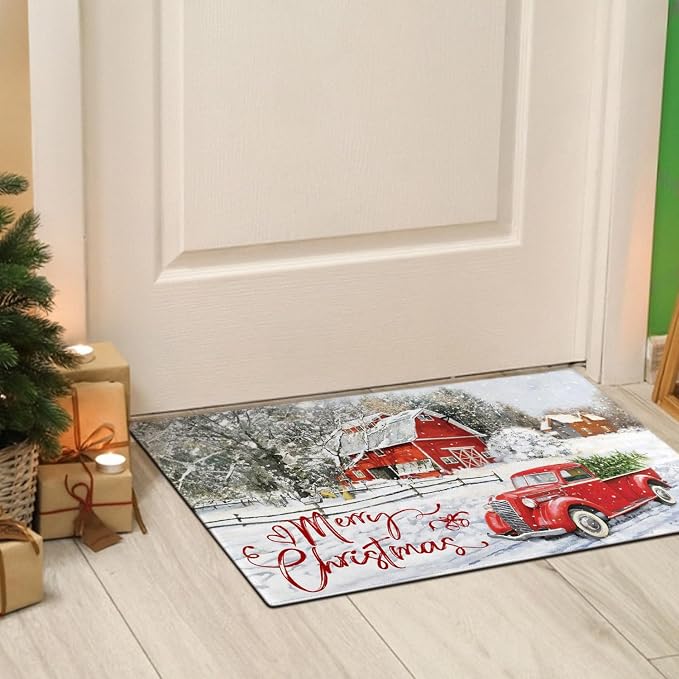 Merry Christmas Door Mat Outdoor - Image 6