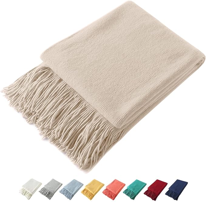 Homiest Decorative Knitted Throw Blanket by Homiest