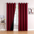 ChrisDowa 100% Blackout Curtains 102 inch Long by ChrisDowa