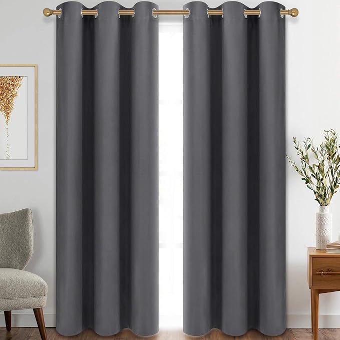 Diraysid Grey Blackout Curtains by Diraysid%2C+refresh+your+life