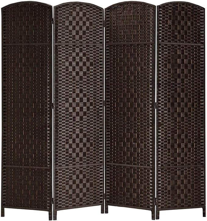 Rose Home Fashion Room Divider, 6 ft Tall Room Dividers and Folding Privacy by RoseHomeFashion