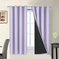 Yakamok 2 Thick Layers Completely Blackout Window Treatment Thermal Insulated by Yakamok