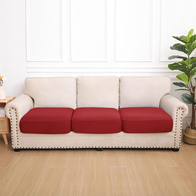 hyha Waterproof Couch Cushion Covers, Stretch Sofa Couch Seat Slipcover - Image 7