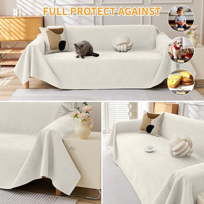 Deep Dream Cat-Scratch Resistant Armchair Couch Cover, Waterproof Sofa Cover - Image 6