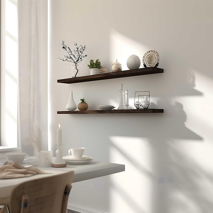 PHPH 48 Inch Wood Floating Shelves - Image 7