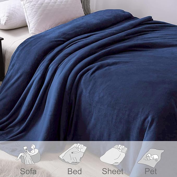 Exclusivo Mezcla Fleece Blanket Cal King Size - Image 5