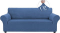 Asnomy Couch Covers for 3 Cushion Couch Stretch Sofa Covers Slipcovers by Asnomy