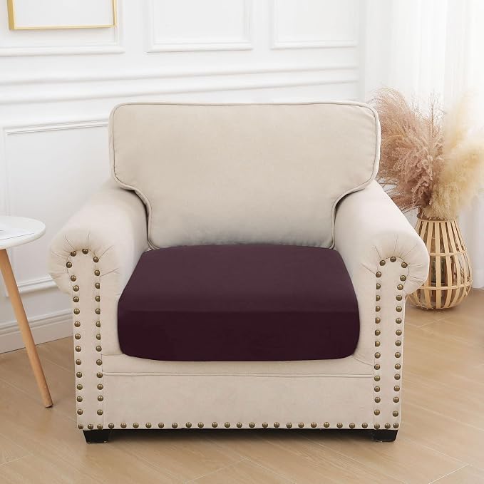 hyha Waterproof Couch Cushion Covers, Stretch Sofa Couch Seat Slipcover - Image 7