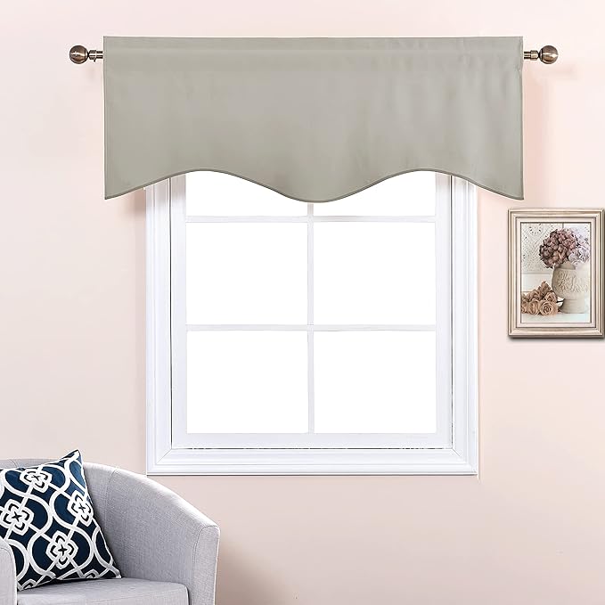 NICETOWN 18 Inch Length Short Curtain Valances Privacy - Image 5