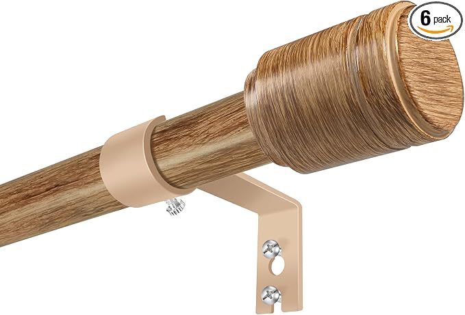 5/8” Diameter Curtain Rods 30-90 Inch, by Unknown