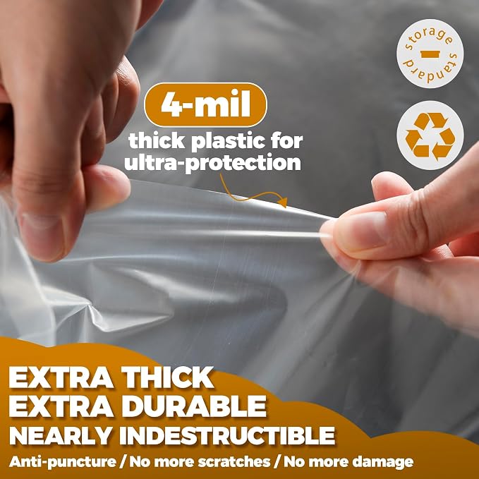 Plastic Furniture Covers for Moving - Image 3
