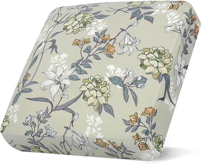SearchI Stretch Printed Sofa Couch Cushion Covers Replacement Chair Cushion by SearchI