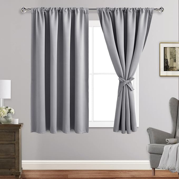 JIUZHEN Blackout Curtains for Bedroom by JIUZHEN