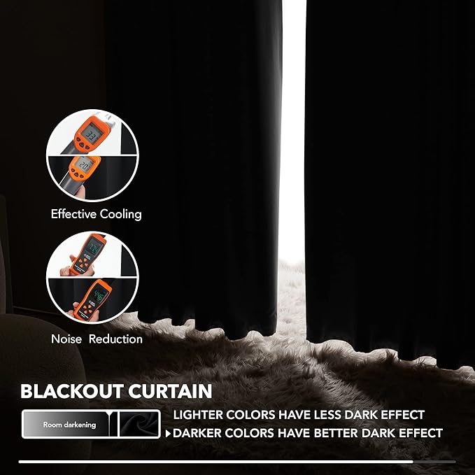 Deconovo Short Blackout Curtains - Image 5