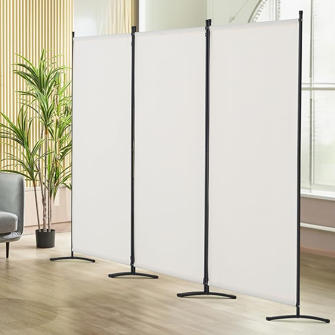 VEVOR Room Divider, 3 Panel Room Dividers and Folding Privacy Screens, Fabric - Image 8