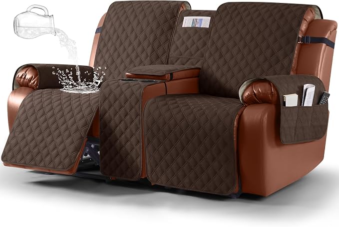 Ruaozz Waterproof Loveseat Recliner Cover by RuaozzFurnitureCovers