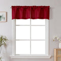Chyhomenyc Christmas Red Valance by Chyhomenyc