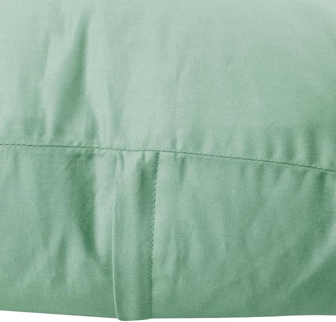 Thmyo 4-Pack 100% Cotton Lumbar Comfortable Solid Decorative Throw Pillow Case - Image 9