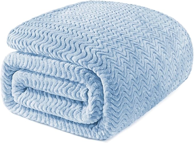 Exclusivo Mezcla Queen Blanket for Bed, Cozy Lightweight Fleece Blankets for by ExclusivoMezcla