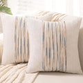 Boho Throw Pillow Covers 18x18 Set of 2 Farmhouse Decorative Cushion Case by Unknown
