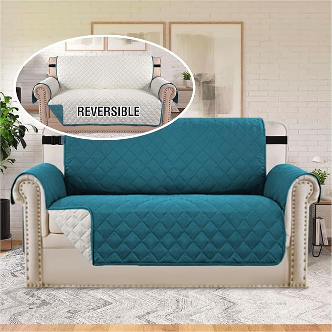 H.VERSAILTEX Sofa Protector for Dogs/Cats/Pets Sofa Covers Slipcover Quilted - Image 3