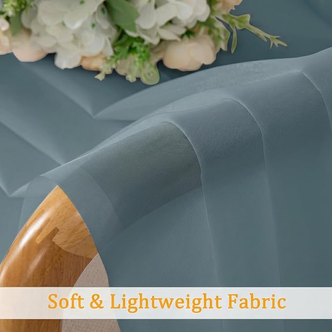 Gwine Extra Long Sheer Curtains 108 Inches Long - Image 7
