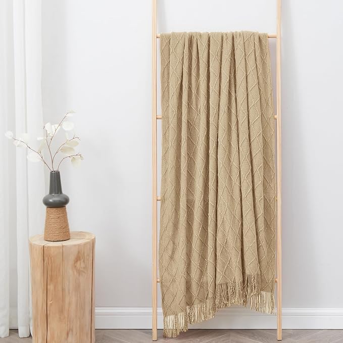 inhand Knitted Throw Blanket for Couch and Bed, Soft Living Room Home Decor - Image 7