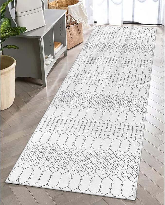 Lahome Moroccan Washable Runner Rug by Lahome