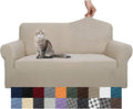 YEMYHOM Couch Cover Latest Jacquard Design High Stretch Sofa Covers by YEMYHOM