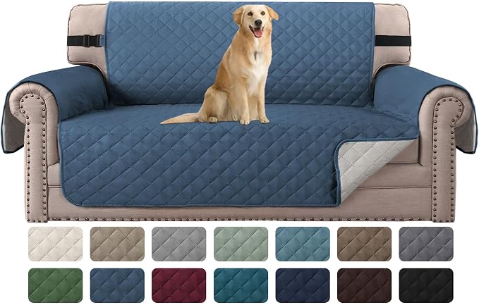 Sofa Protector for Dogs/Cats/Pets Sofa Covers Slipcover Quilted Couch Coveres by HVERSAILTEX