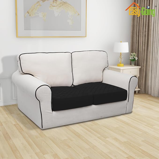 Easy-Going Waterproof Couch Cushion Covers, Non-Slip Leakproof Sofa Seat - Image 2