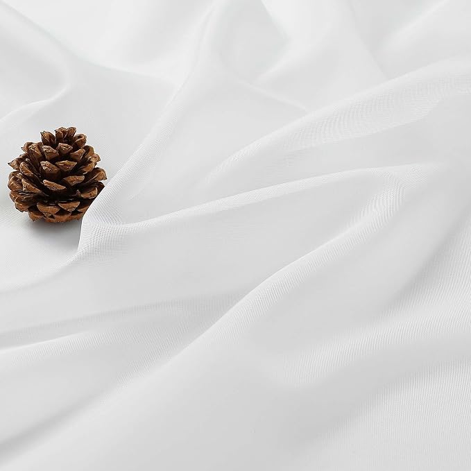 Chyhomenyc White Sheer Valances - Image 3