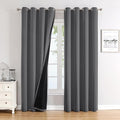 ChrisDowa 100% Blackout Curtains 108 inch Long by ChrisDowa