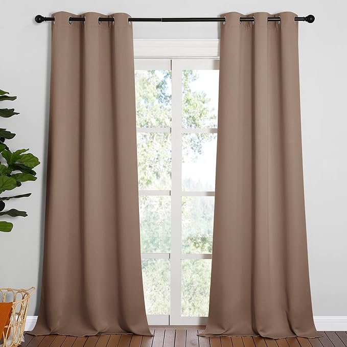 NICETOWN Light Reducing Grommet Curtains - Image 2