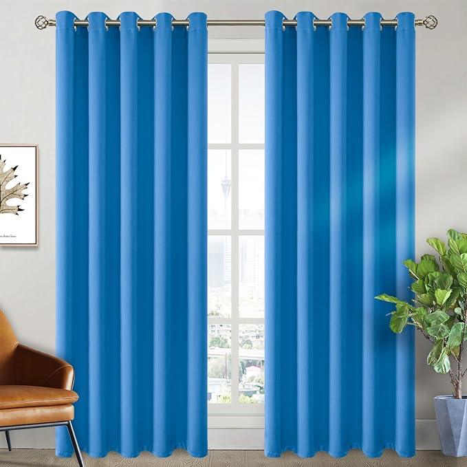BGment Room Darkening Curtains 84 Inches Long by BGment