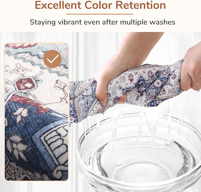 OPPODREAM Soft 6x9 Area Rugs, Washable Rug 6x9 - Image 6